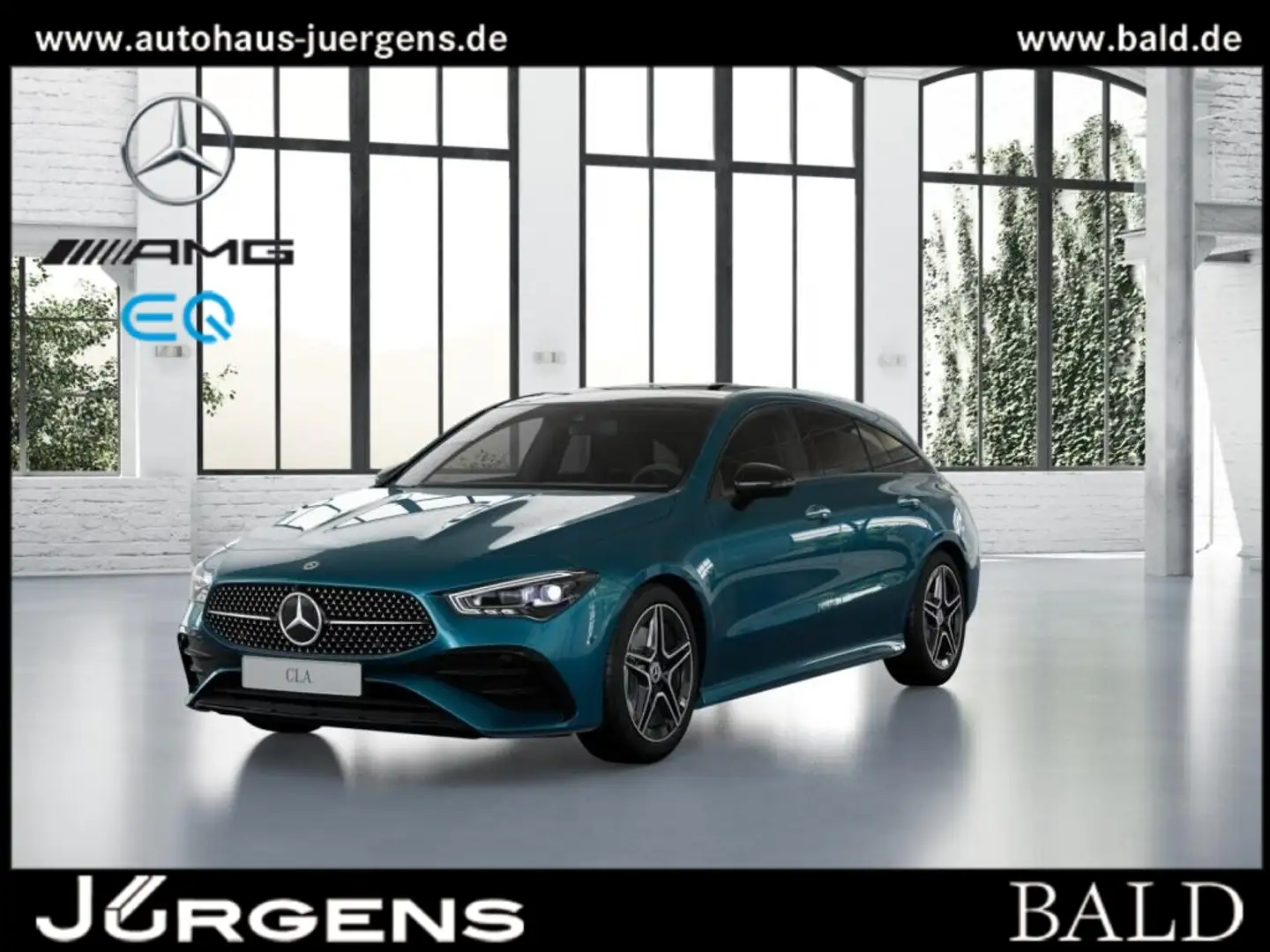 Mercedes-Benz CLA 250 e SB AMG-Sport/MLB/Pano/Night/Memo/Distr Blau - 1