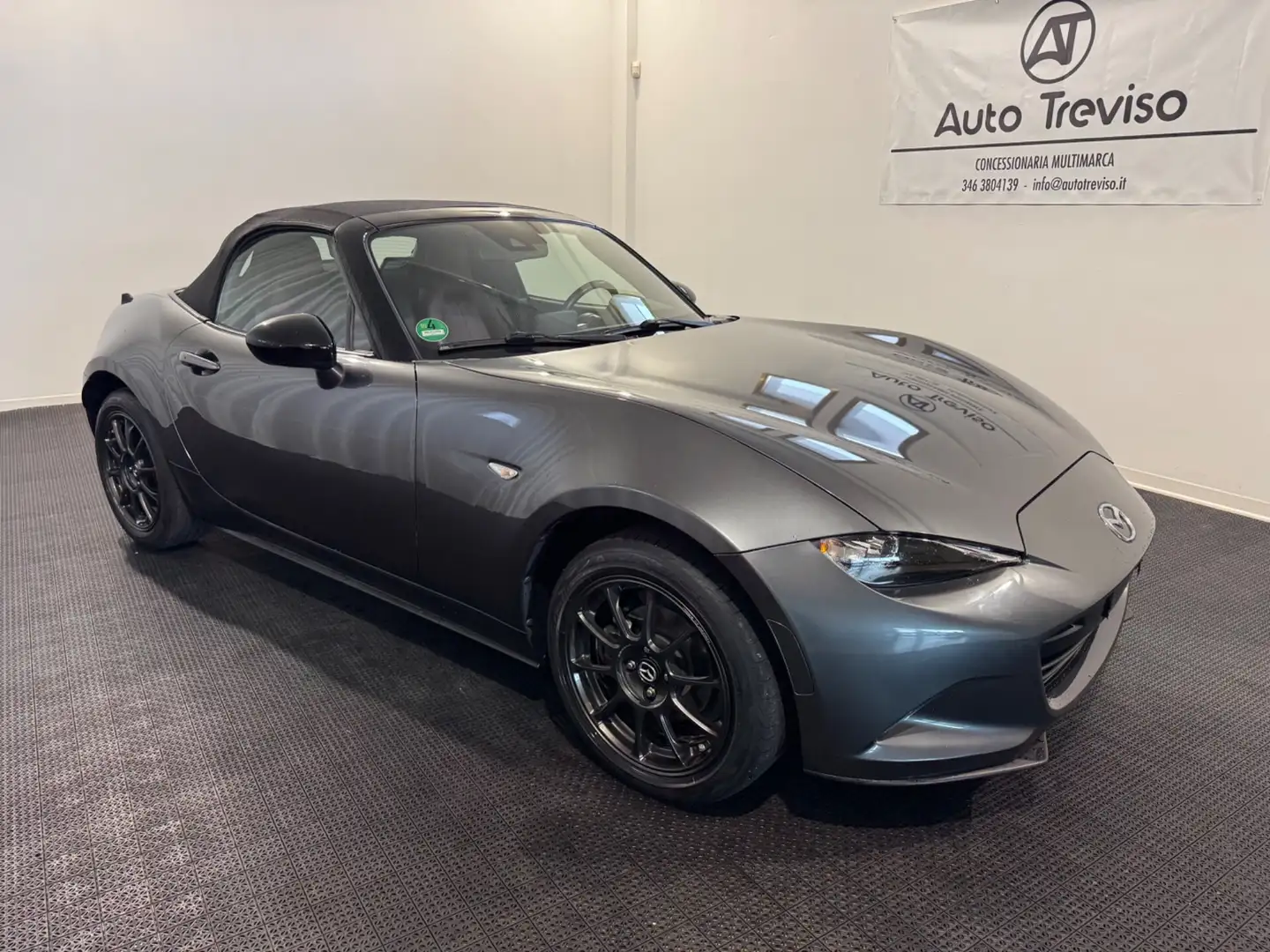 Mazda MX-5 1.5L Skyactiv-G 1 PROPRIETARIO Grigio - 2