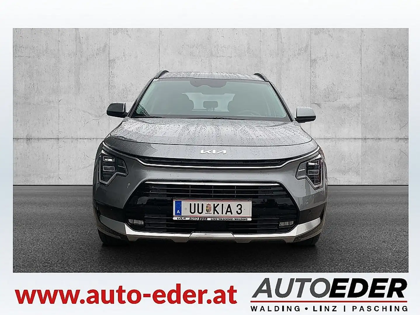 Kia Niro 1,6 GDI HEV Silber DCT Aut. Grau - 2