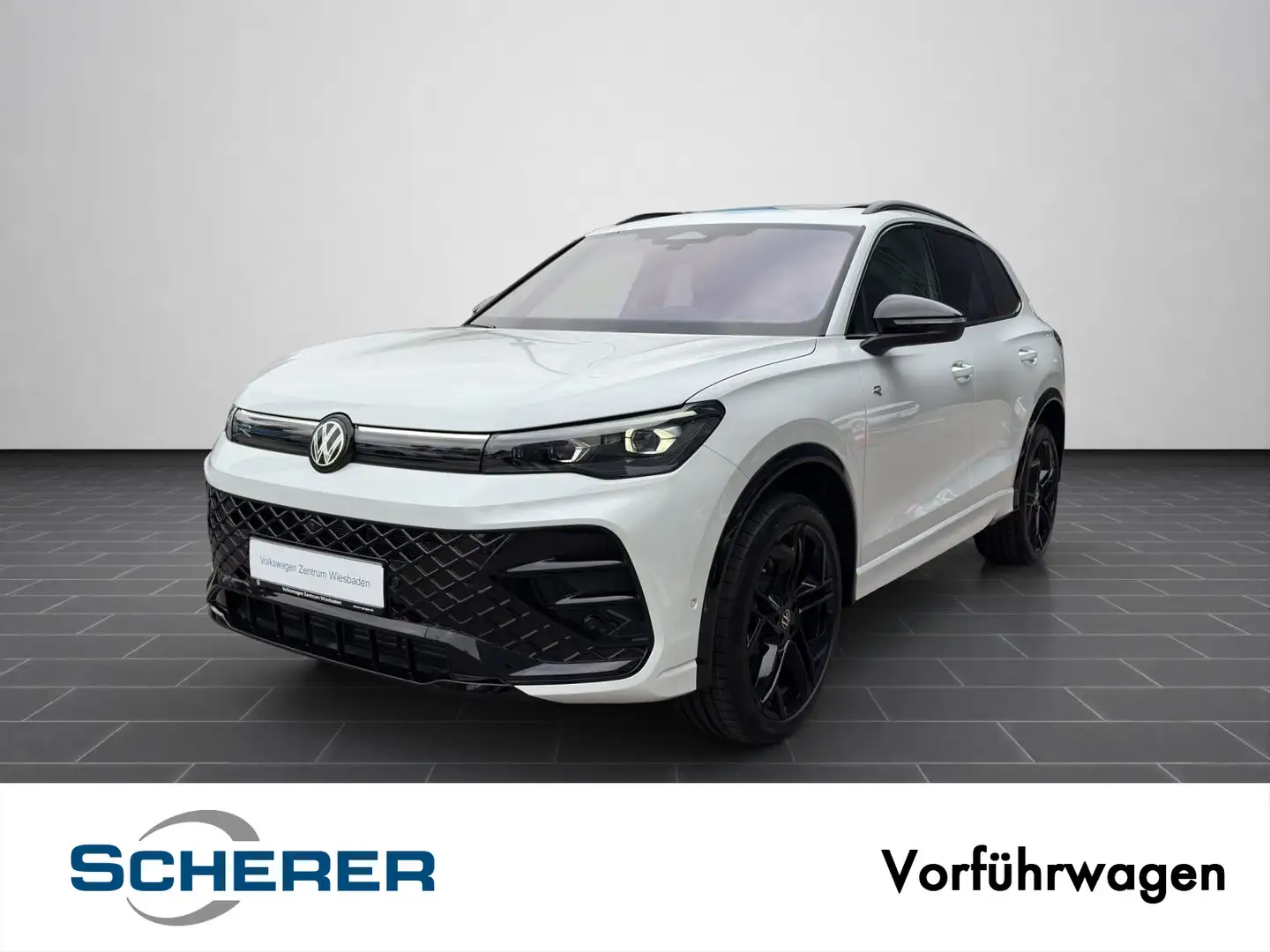 Volkswagen Tiguan R-Line 2.0 TSI 4MOTION DSG LEDER NAVI PAN Weiß - 1