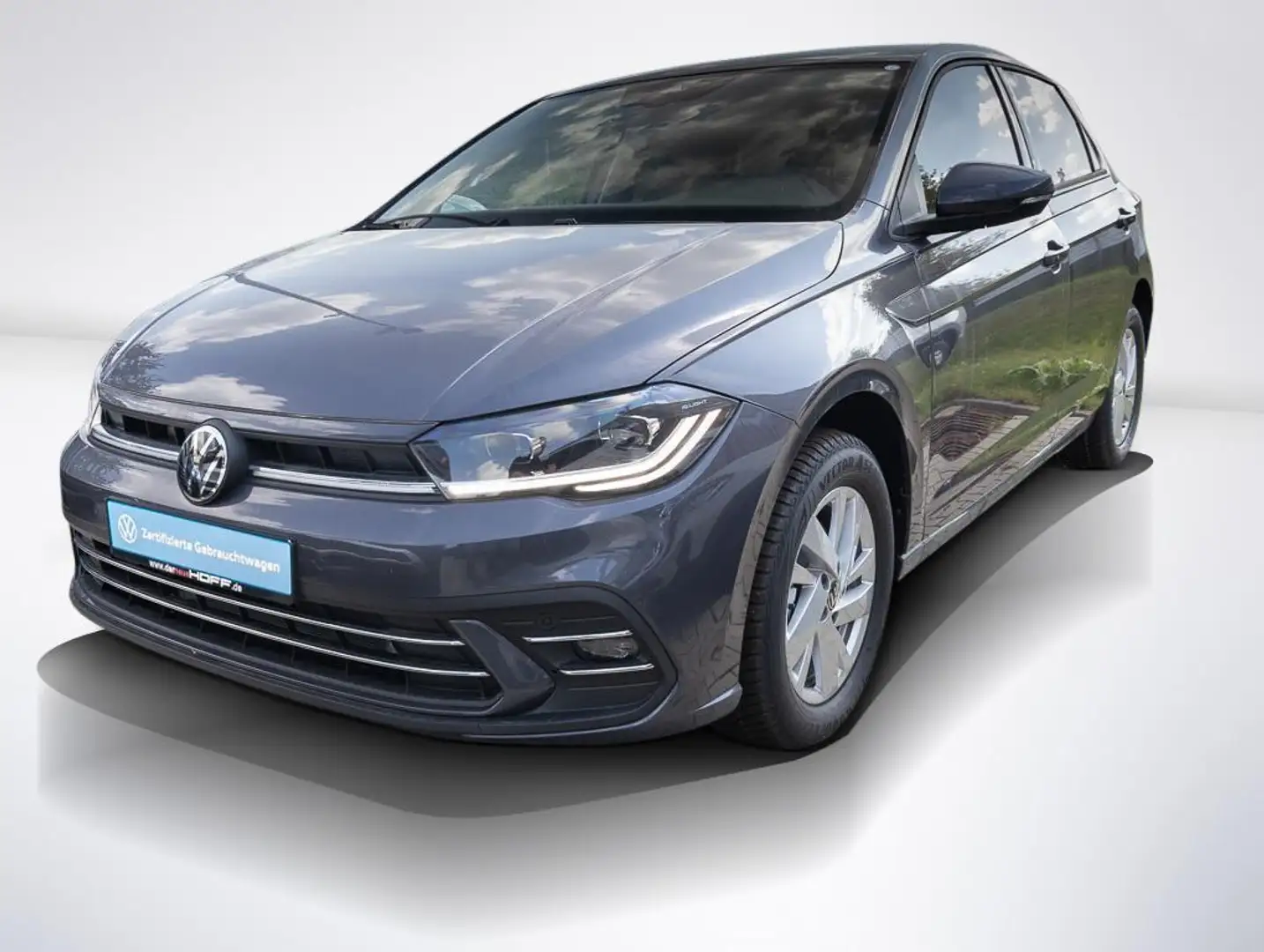 Volkswagen Polo 1.0 TSI DSG Style Navi Kamera Allwetter Gris - 1