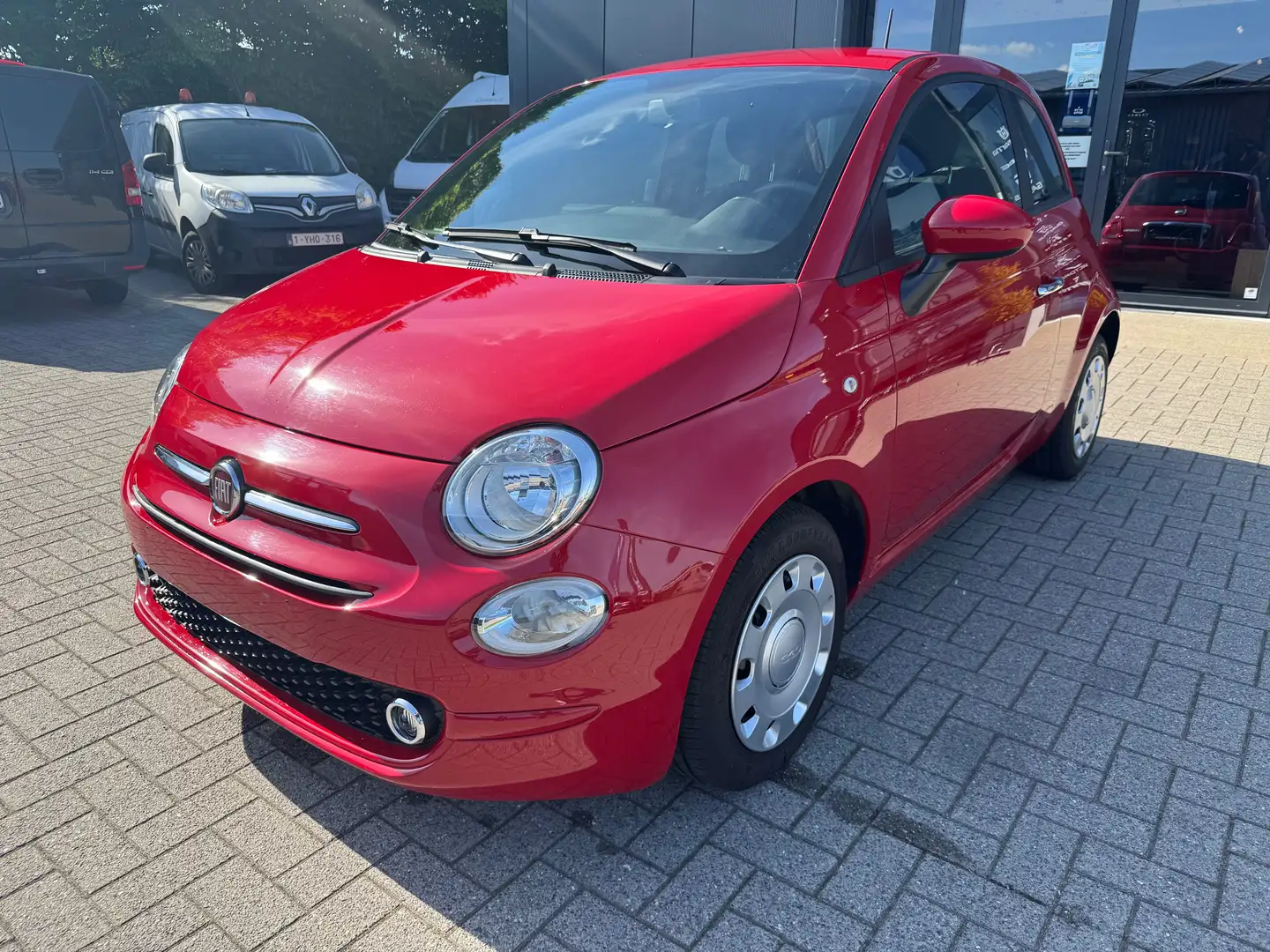 Fiat 500 1.0i MHEV Cult Rood - 1