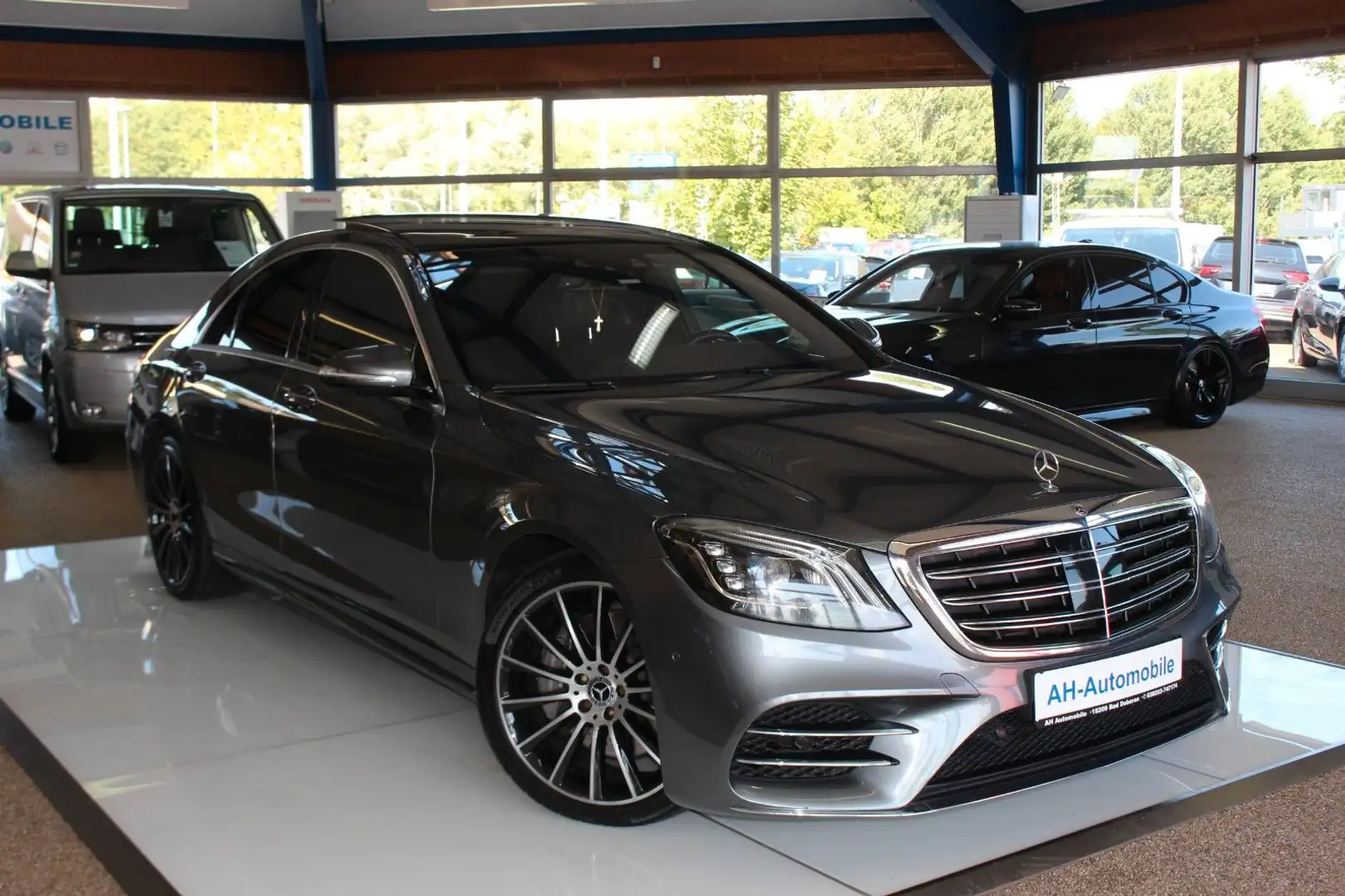 Mercedes-Benz S 400 d 4Matic AMG-PAKET / HEAD-UP / MEMORY /PDC Grau - 2