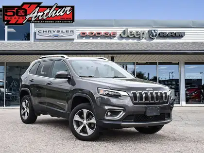 Gray 2019 Jeep Cherokee SUV / Crossover Four-Wheel Drive 9-Speed Automatic