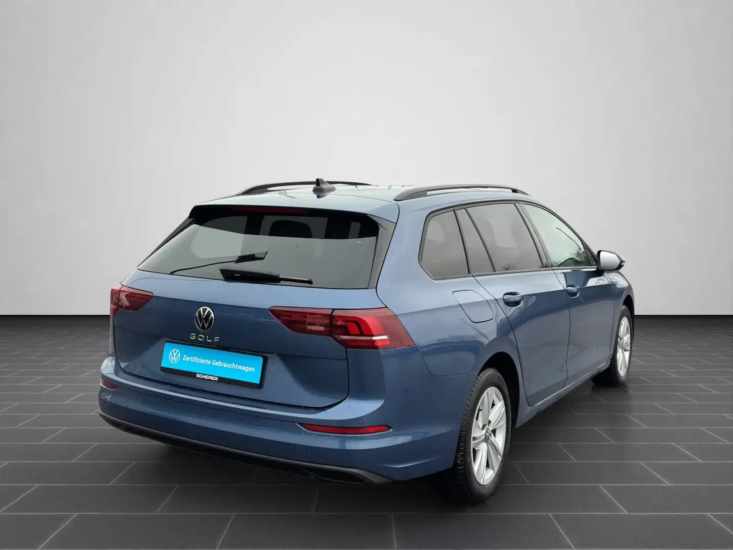 Volkswagen Golf VIII Variant LIFE 1.5 TSI LED AHK REAR VIEW Blau - 2