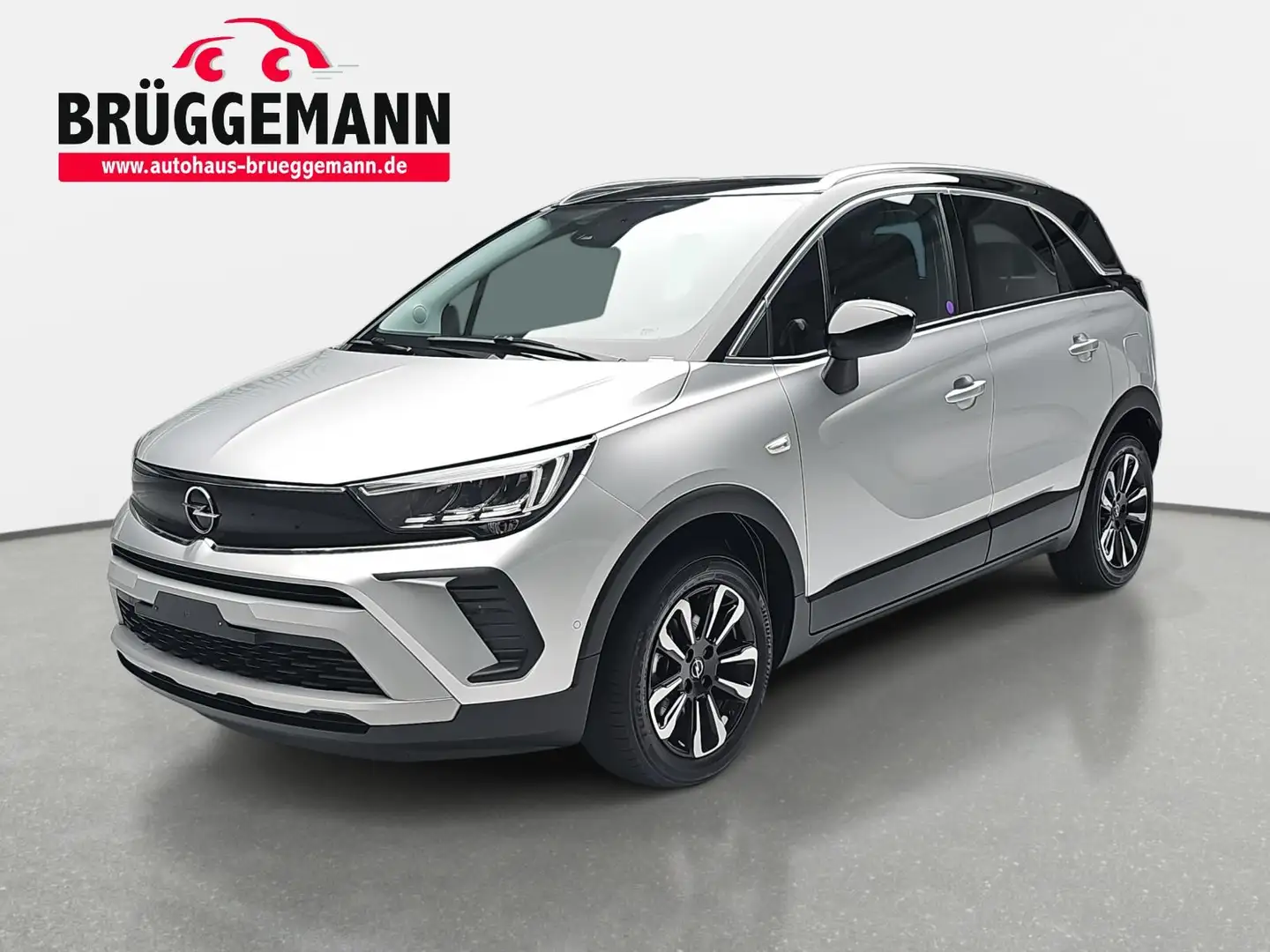 Opel Crossland CROSSLAND 1.2 TURBO ELEGANCE NAVI LED PANO KLIMA K Silber - 1