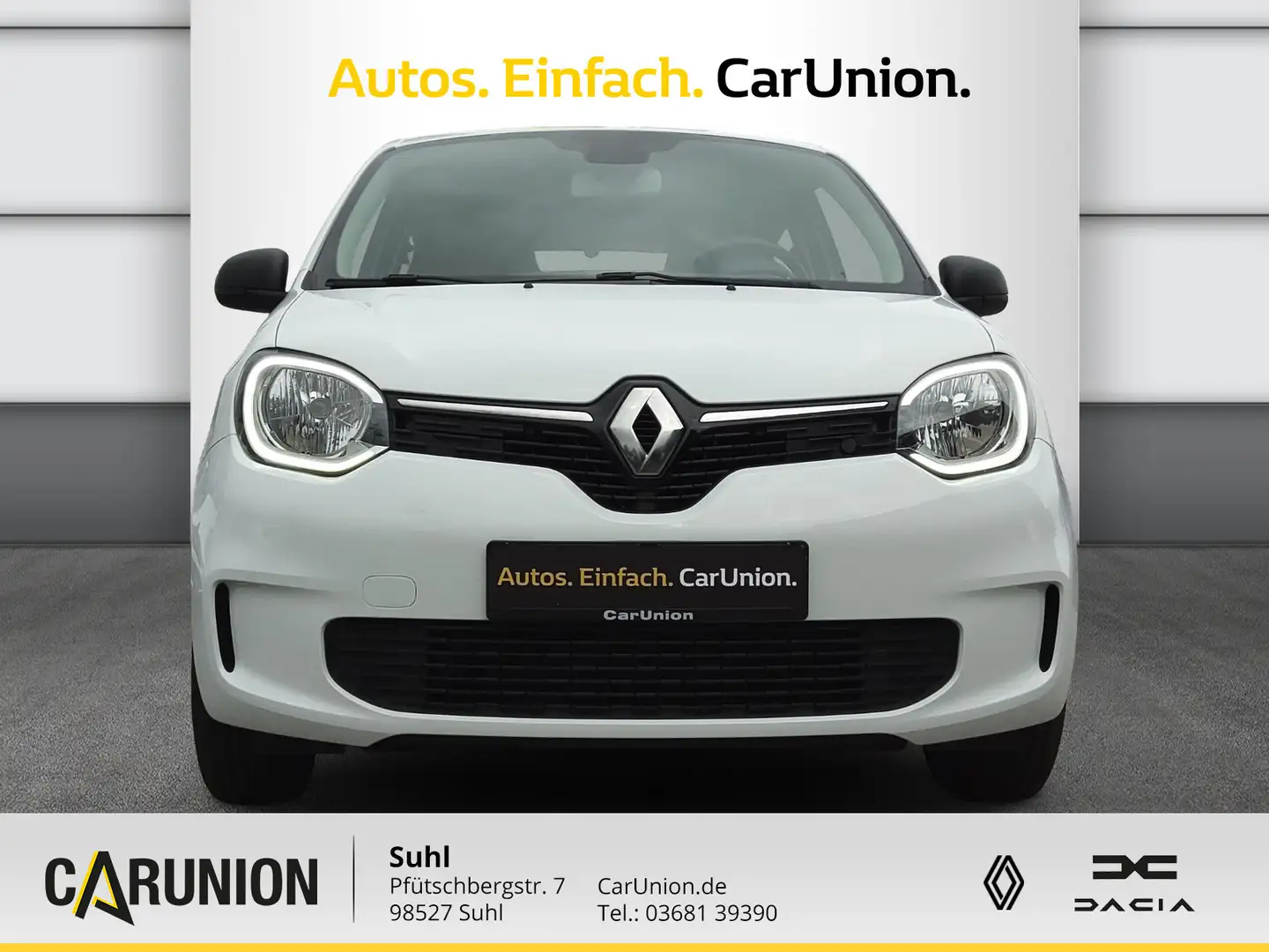 Renault Twingo LIFE SCe 65 ~R & GO-Klima-Paket~ Weiß - 2