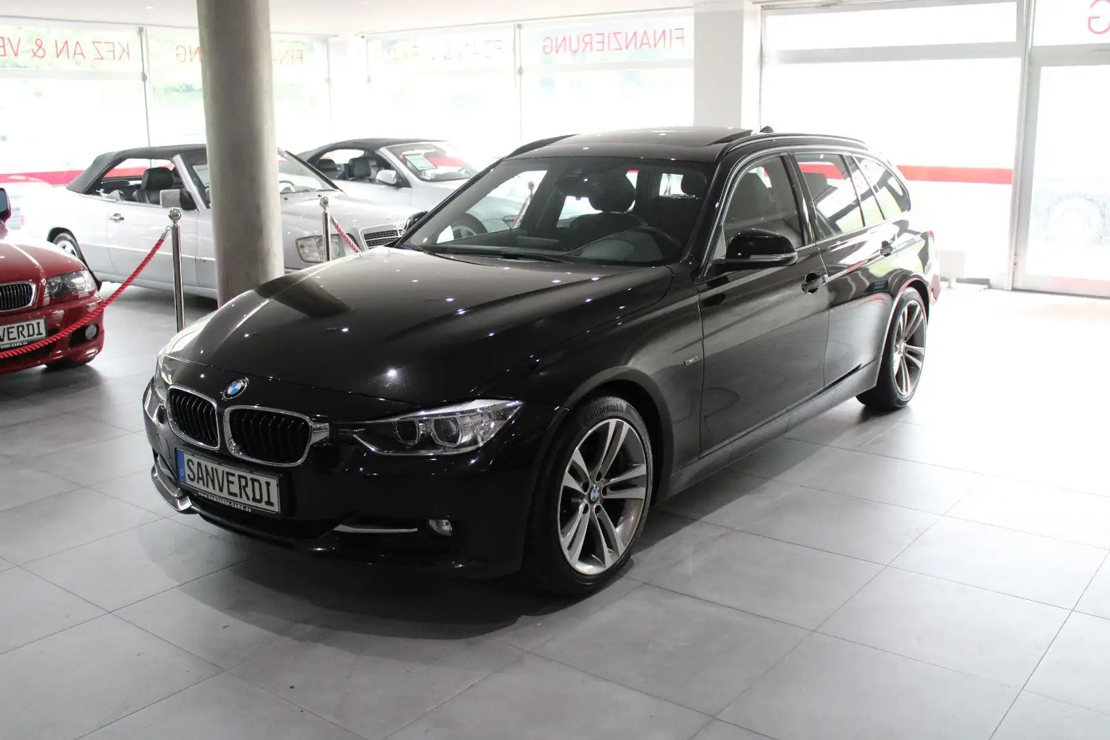 BMW 330 dT SPORT-LINE INDIVIDUAL PANO EURO 6 & DPF Schwarz - 1