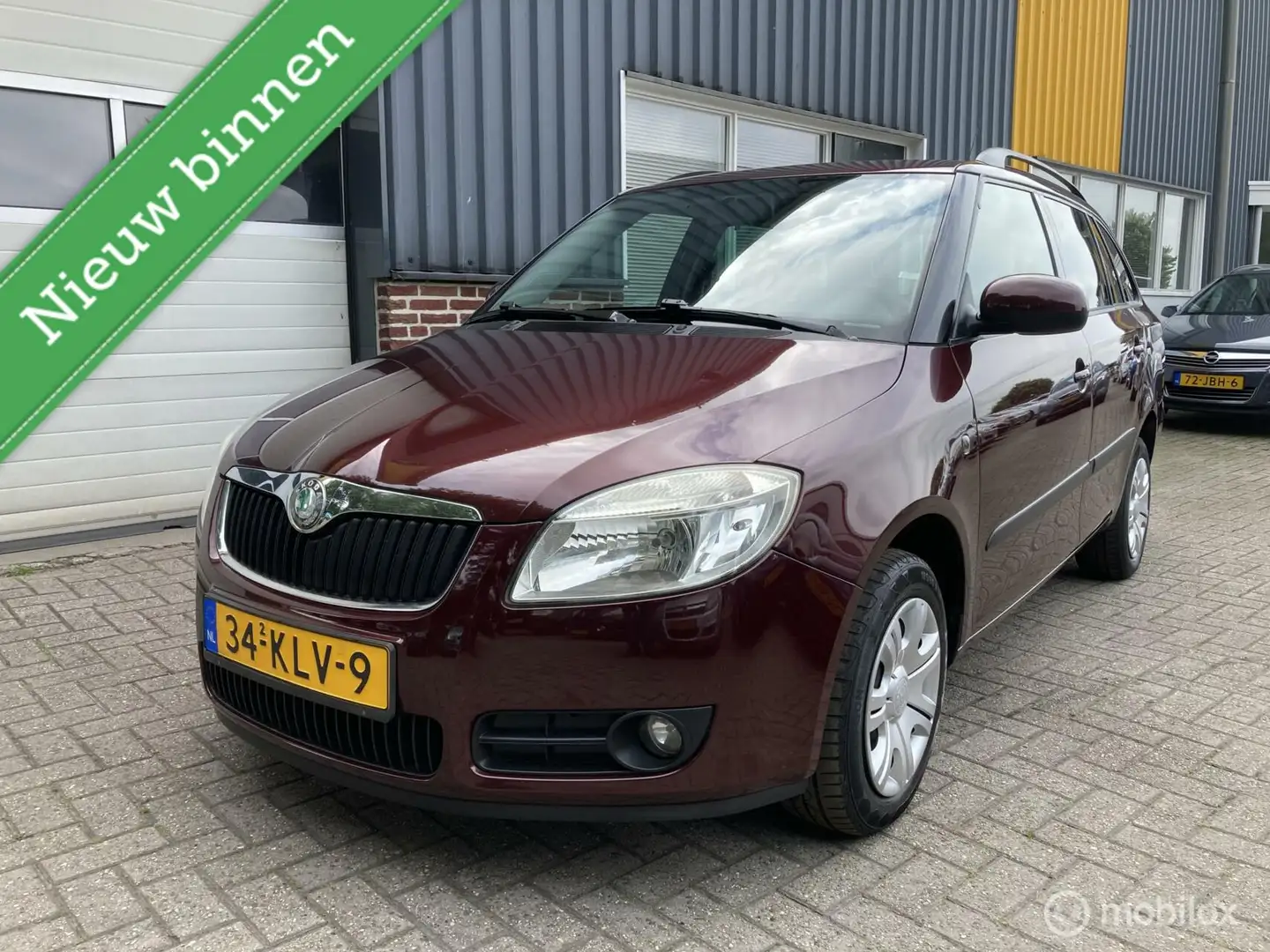 Skoda Fabia Combi 1.4-16V Tour NETTE AUTO TREKHAAK! Rood - 1