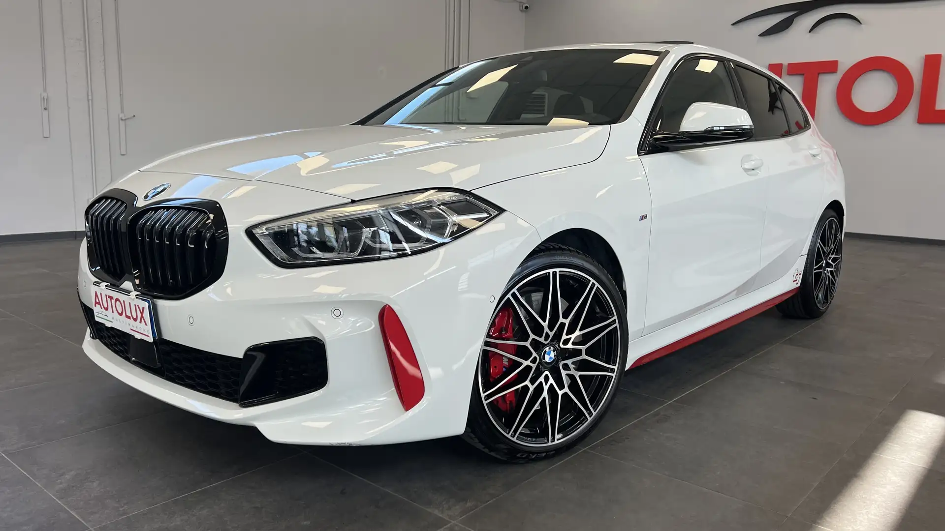 BMW 125 Serie 1 F40 128ti auto Weiß - 1