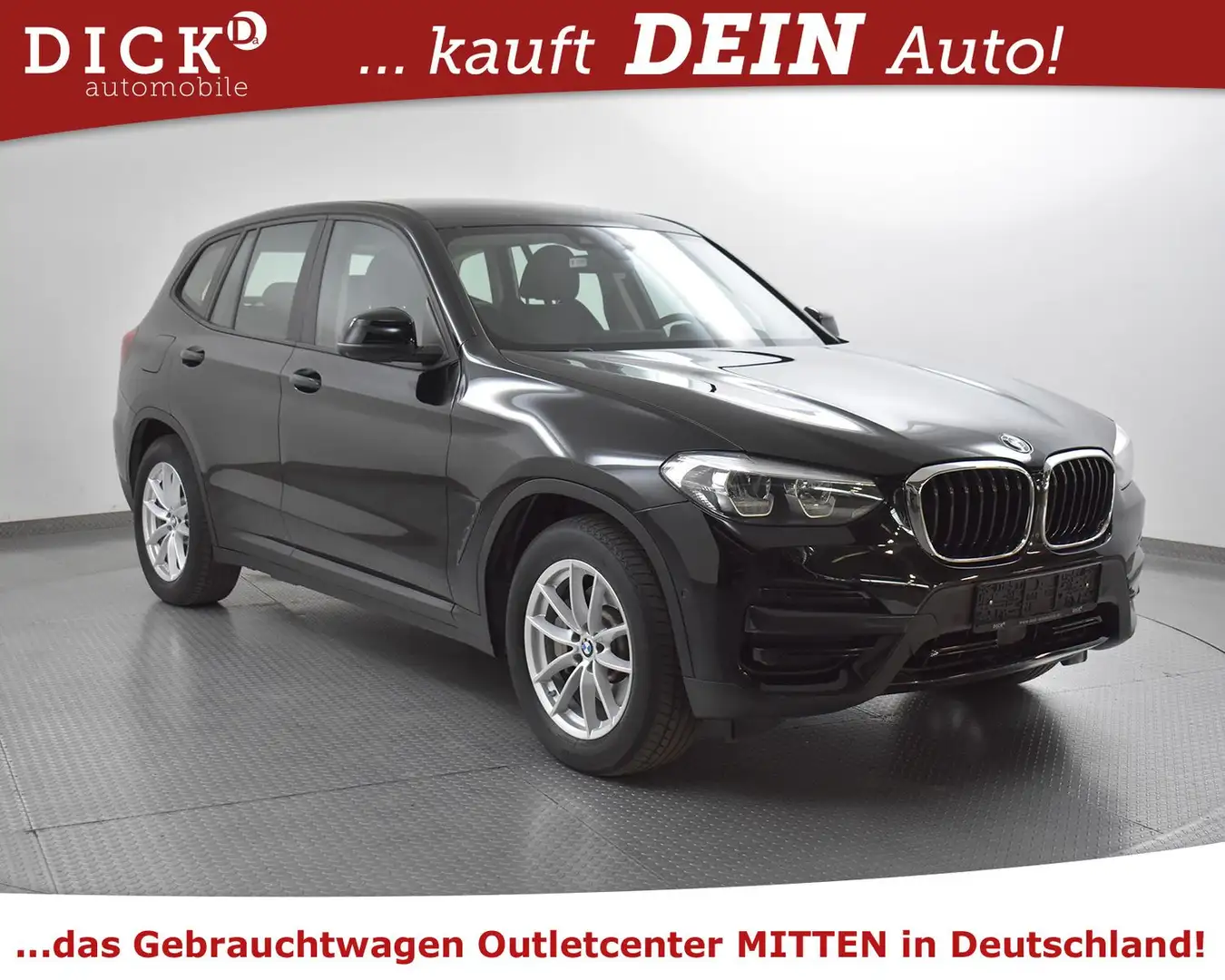 BMW X3 xDr 30e Advan VIRTU+NAVI+LED+360+ACC+HEADUP+M Noir - 1