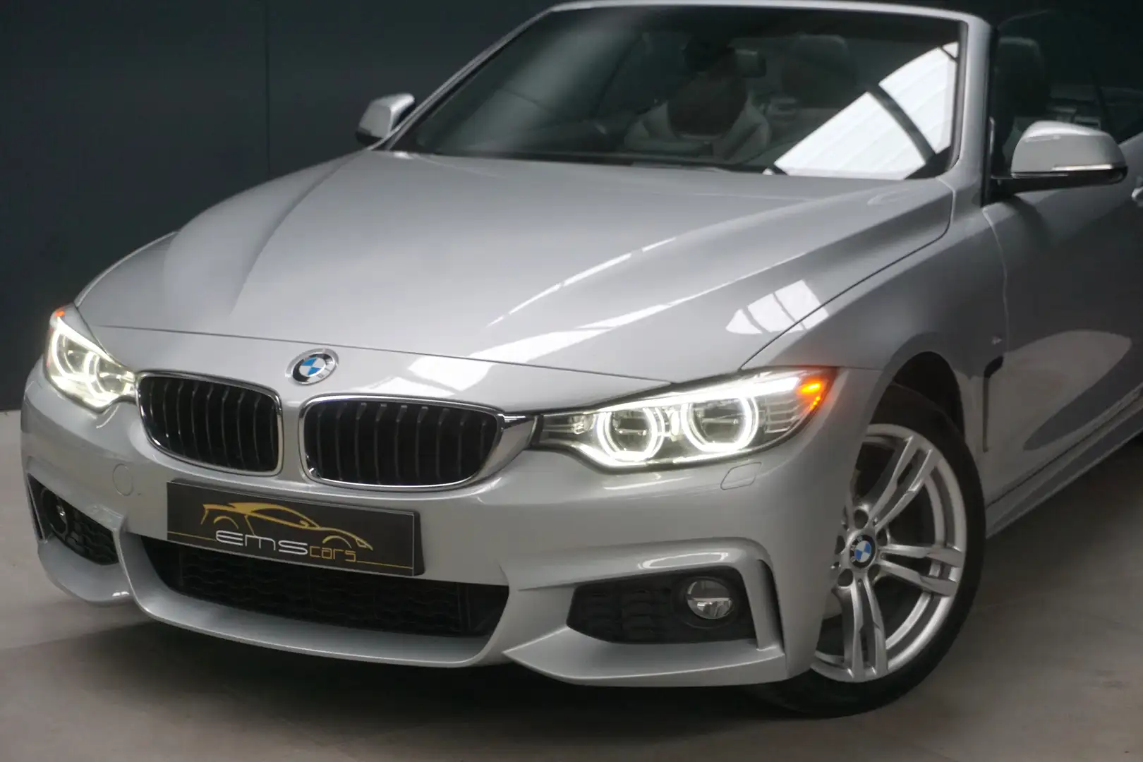 BMW 420 d Automaat Cabrio- M Pack- Navi- Xenon- Garantie! Argent - 2