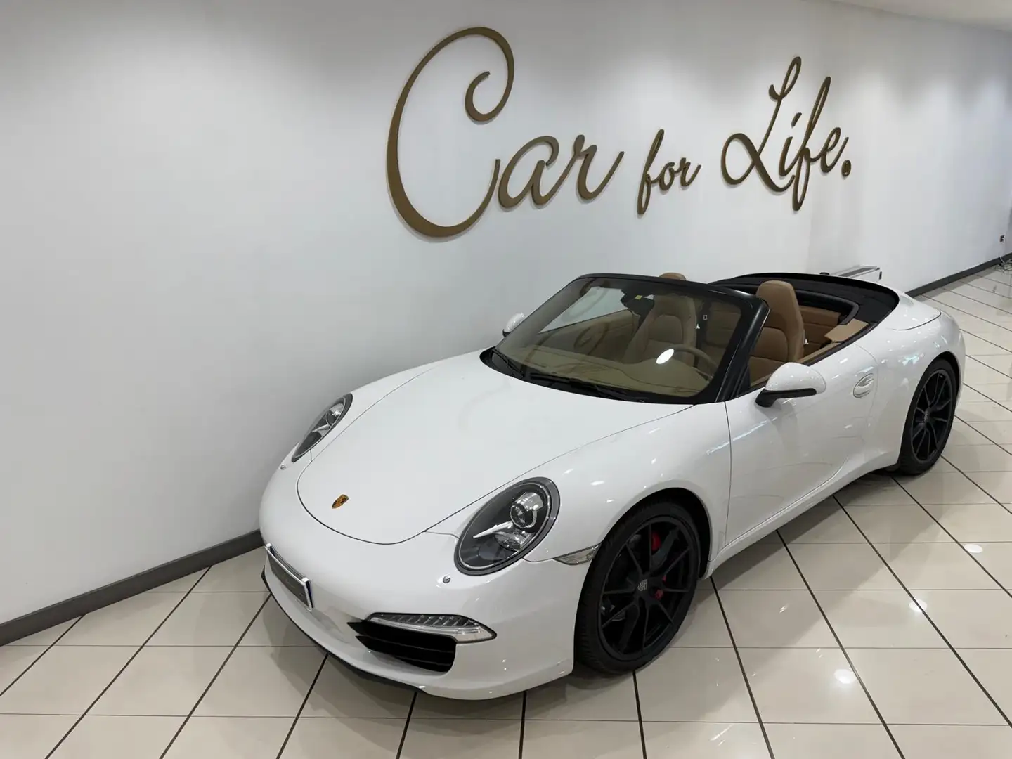 Porsche 911 3.8 Carrera S 991 Cabriolet Porsche Approved Weiß - 1
