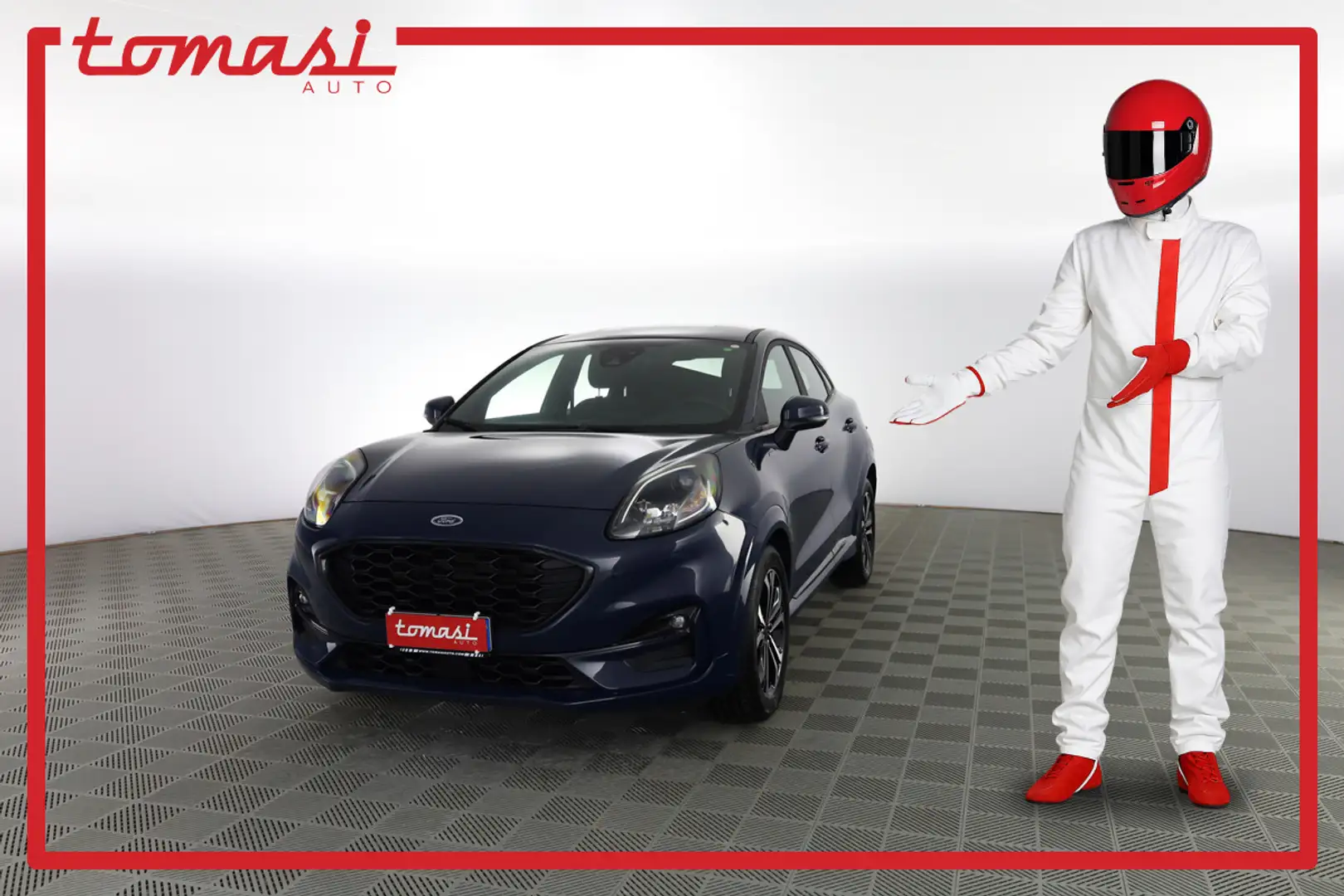 Ford Puma 1.5 EcoBlue 120CV ST-Line Albastru - 1