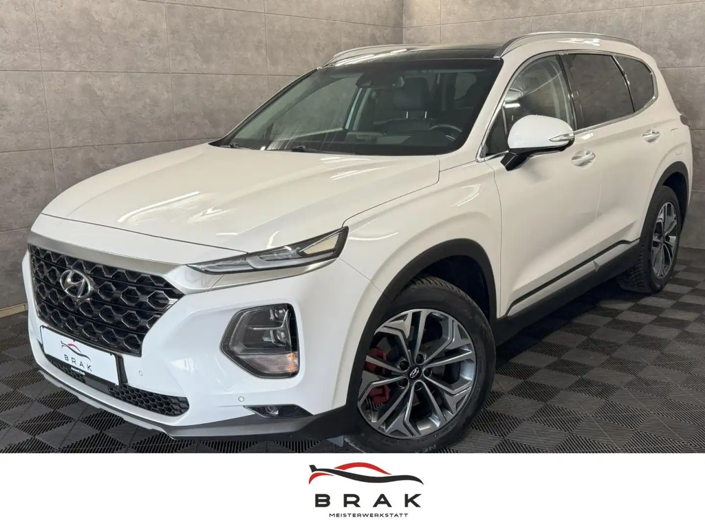 Hyundai SANTA FE Premium 4WD LED*Navi*ACC*AHK*360 Klima Weiß - 1