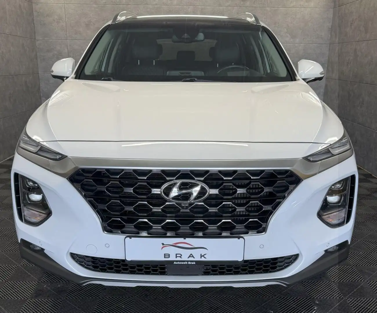 Hyundai SANTA FE Premium 4WD LED*Navi*ACC*AHK*360 Klima Weiß - 2