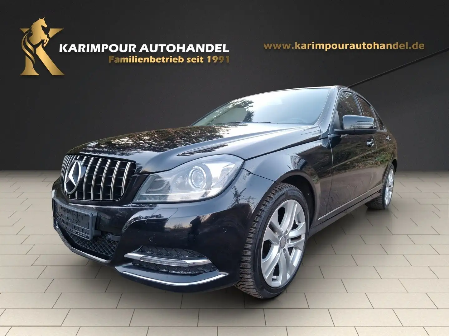 Mercedes-Benz C 220 Lim. CDI BlueEfficiency*Nav*SHZ*Teilleder* Noir - 1