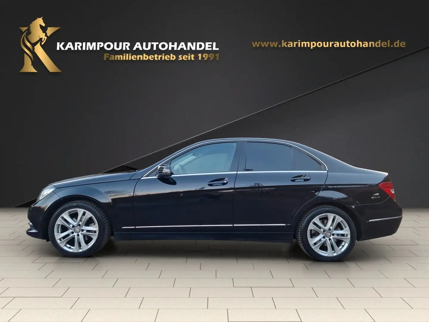 Mercedes-Benz C 220 Lim. CDI BlueEfficiency*Nav*SHZ*Teilleder* Noir - 2