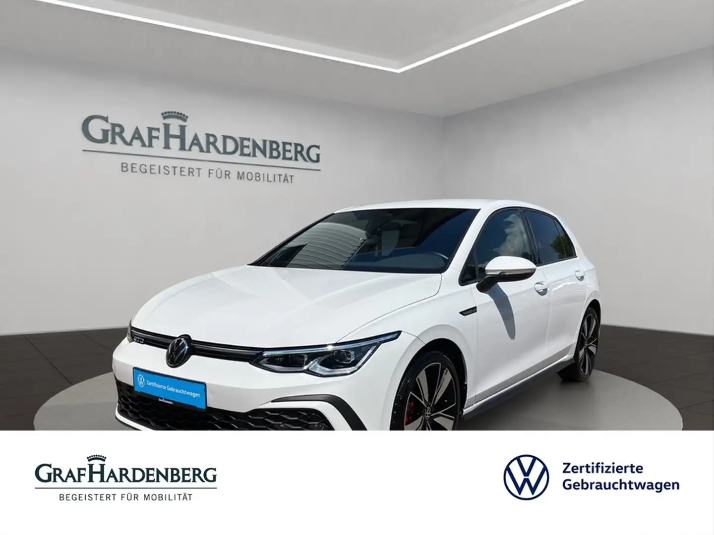 Volkswagen Golf 8 GTD TDI DSG Navi MatrixLED SideAssist Weiß - 1