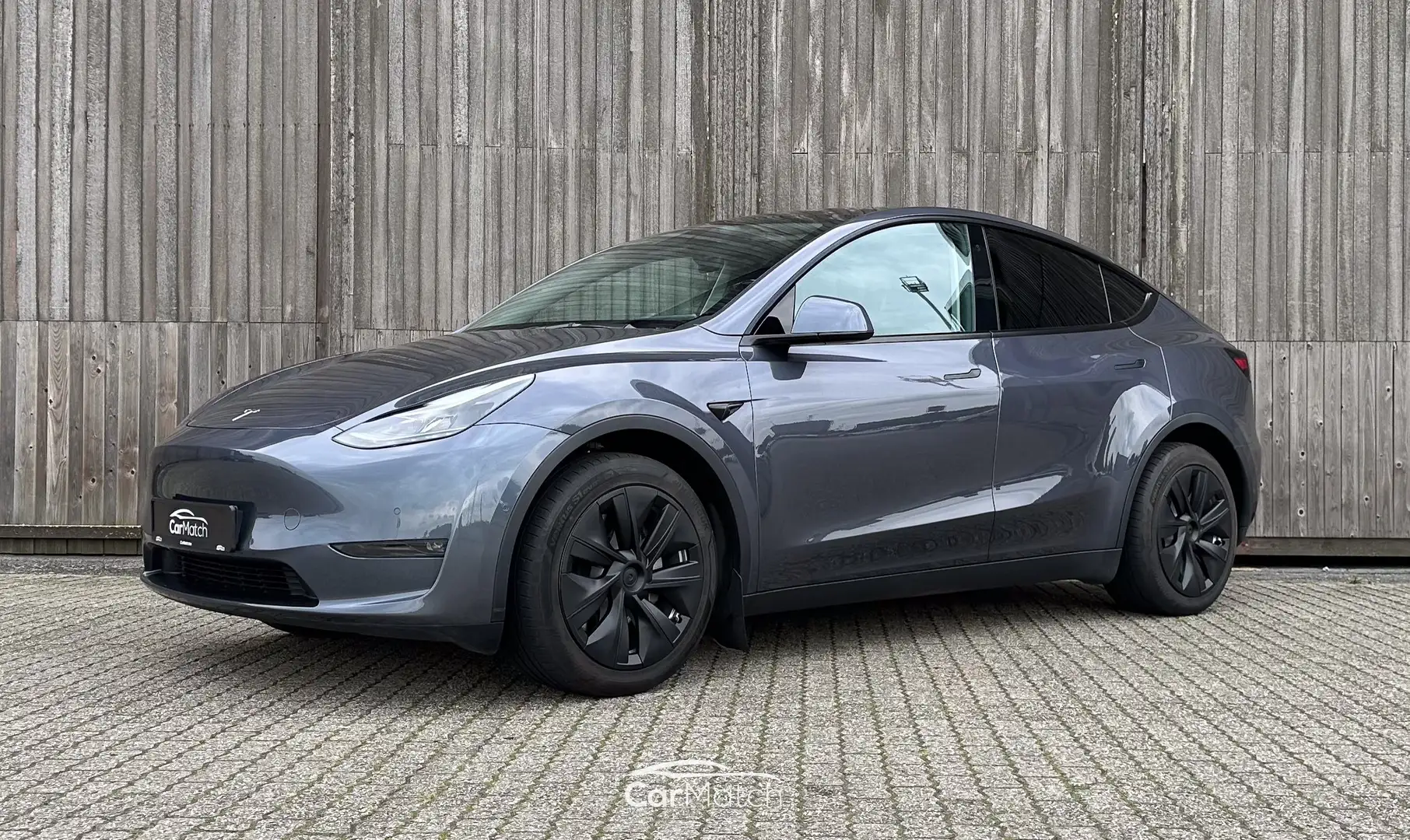 Tesla Model Y Long Range AWD - 2022 | Midnight Grey Metallic Gris - 1