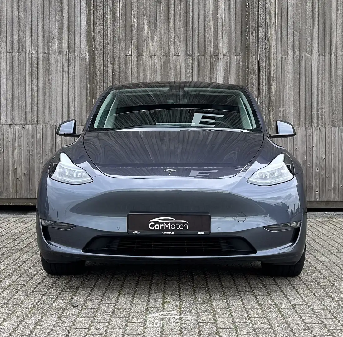 Tesla Model Y Long Range AWD - 2022 | Midnight Grey Metallic Gris - 2
