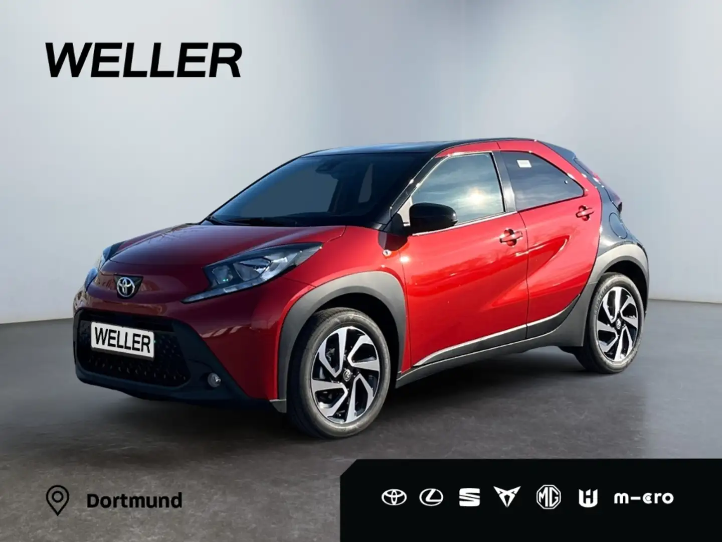 Toyota Aygo X Teamplayer *LED*Kamera*ACC*CarPlay*SHZ* Rot - 1