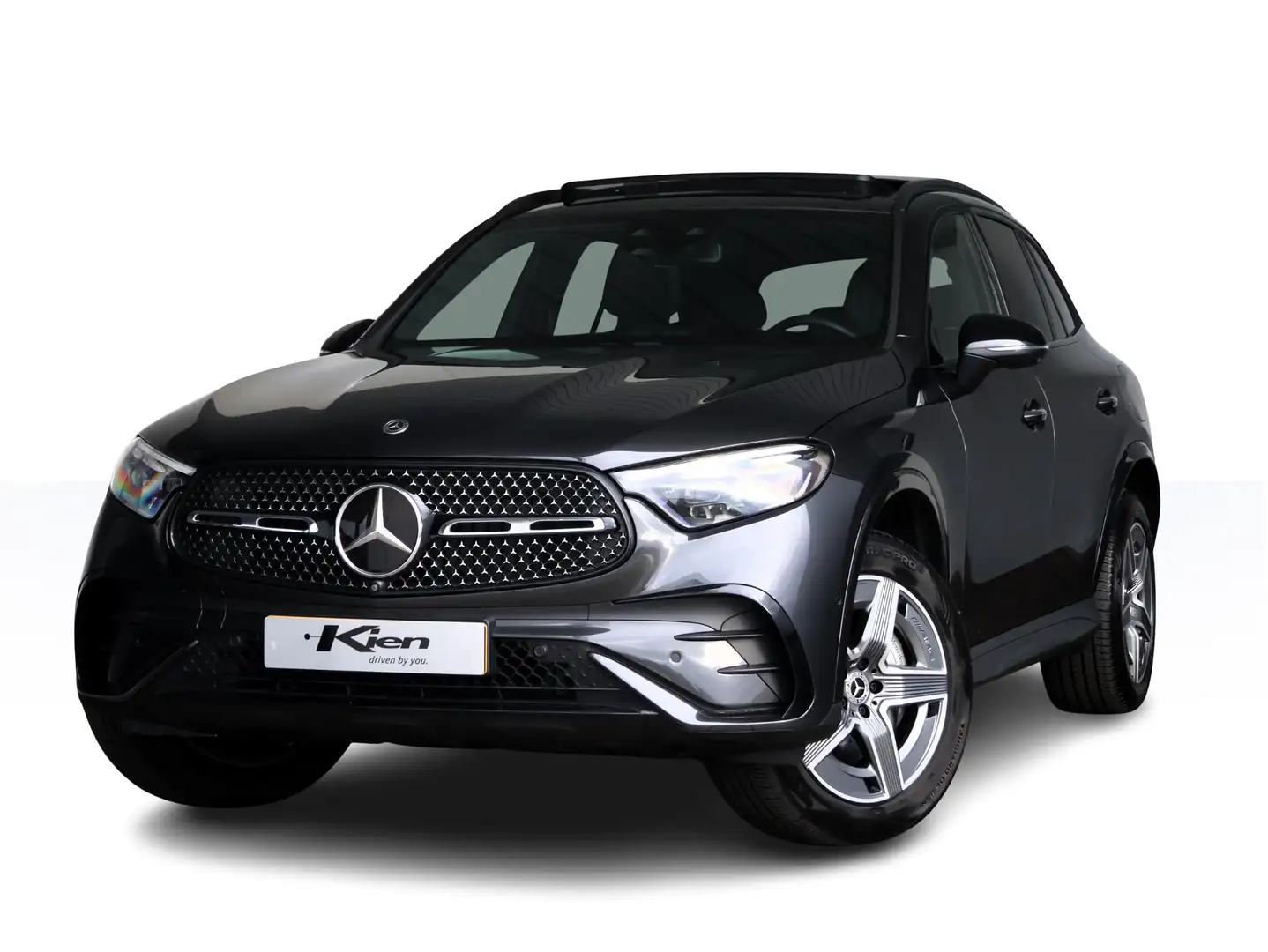 Mercedes-Benz GLC 300 300e 4MATIC AMG Line | Pano-dak | Burmester | 360 Gris - 1