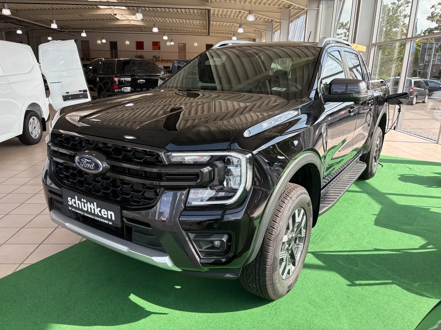 Ford Ranger 2.3 PHEV Wildtrak e-4WD SYNC4, EL. ROLLO, 360 GRAD Noir - 1