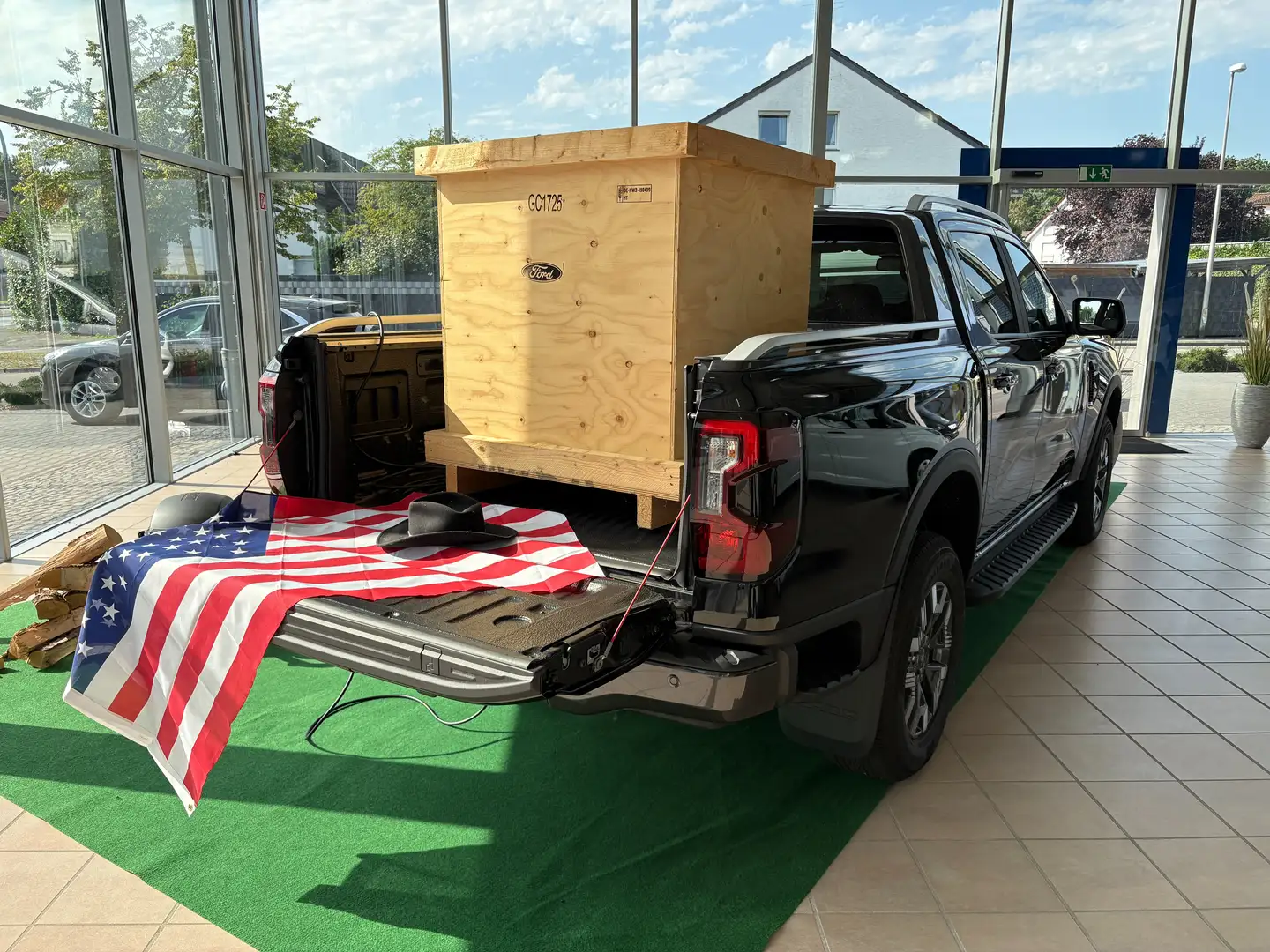 Ford Ranger 2.3 PHEV Wildtrak e-4WD SYNC4, EL. ROLLO, 360 GRAD Noir - 2