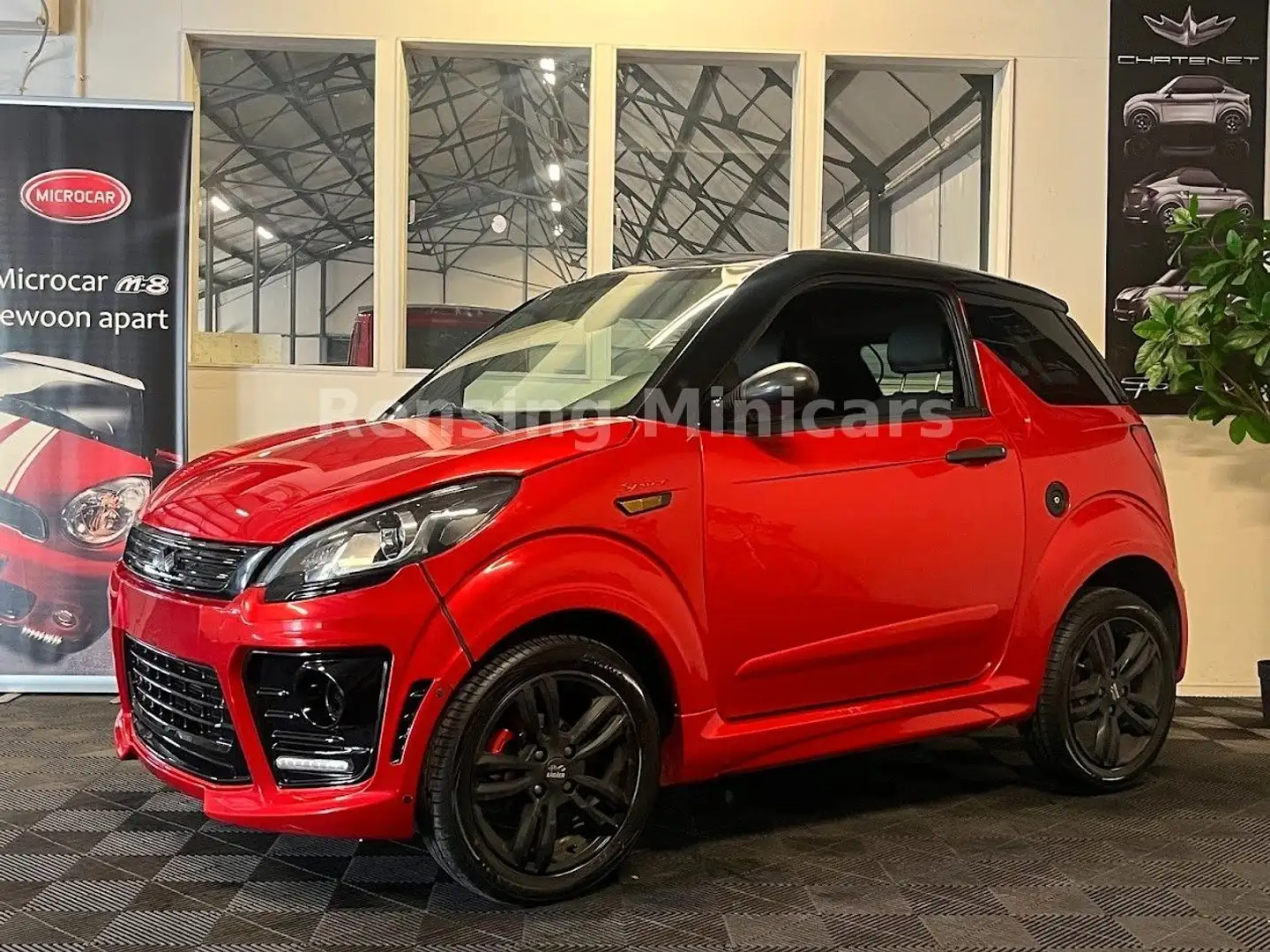 Ligier JS 50 SPORT 8 PS JS50 2021 Mopedauto Microcar 45 Rot - 1