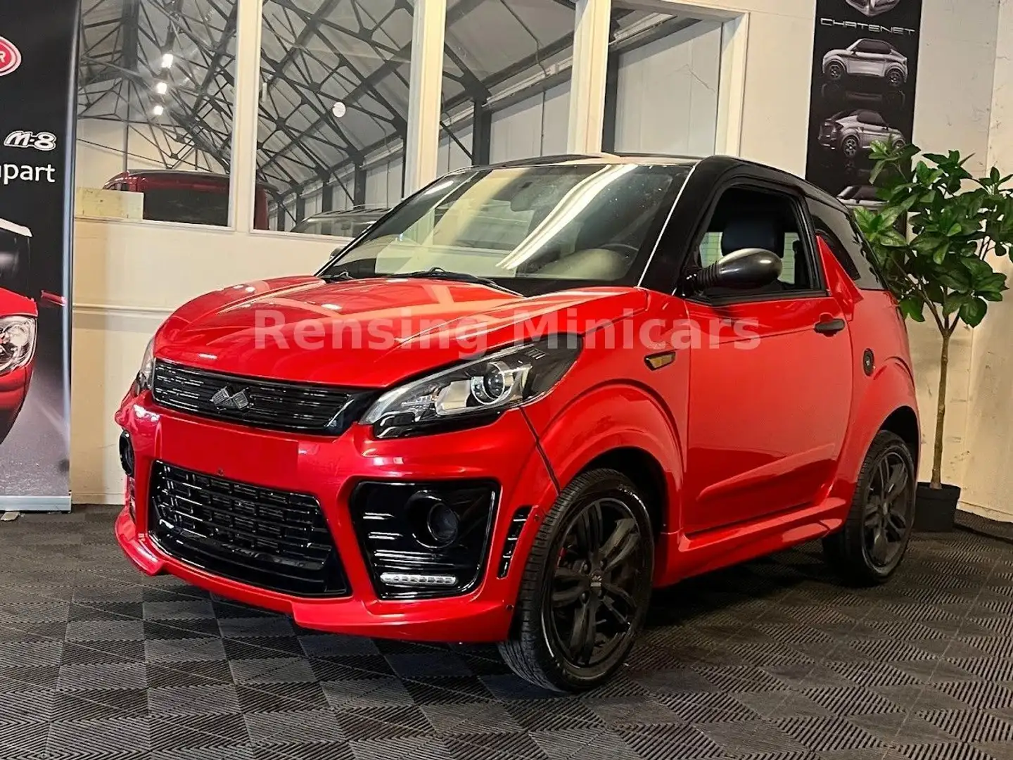 Ligier JS 50 SPORT 8 PS JS50 2021 Mopedauto Microcar 45 Rot - 2
