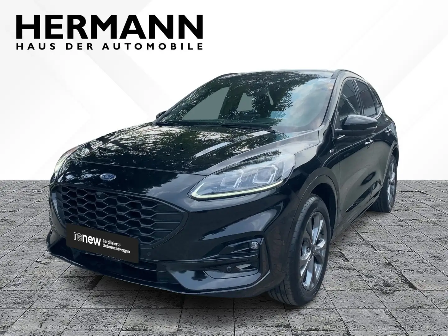 Ford Kuga 2.0 EcoBlue ST-Line X *LED*AHK*NAVI*TWA*ACC Noir - 1