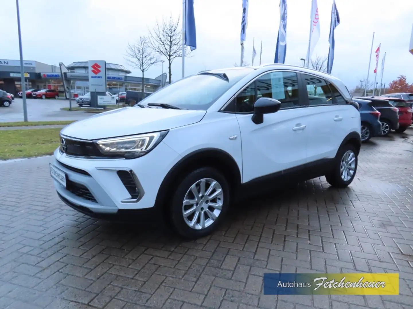 Opel Crossland Aut. Eleg.NAVI+LED+SHZ+AGR+BEH.WSS+PDC Weiß - 2