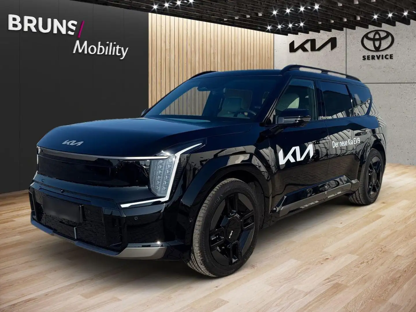 Kia EV9 GT-Line 4WD Glasdach, AHK Schwarz - 2