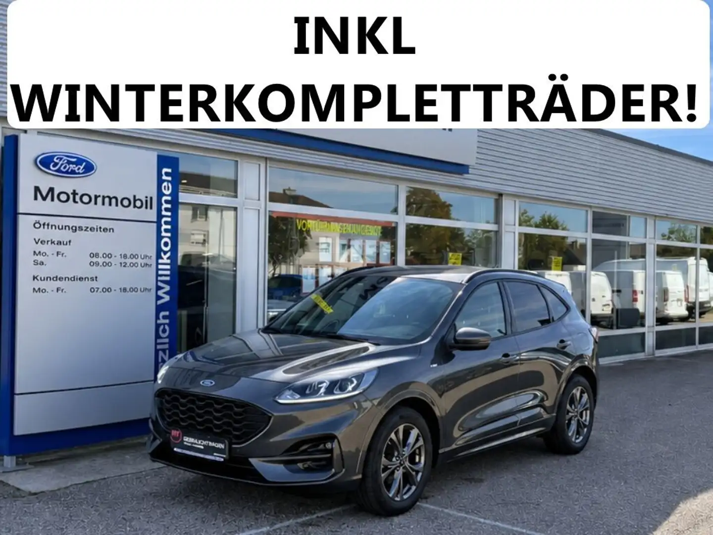 Ford Kuga 1,5 EcoBlue ST-Line Aut. Grau - 1