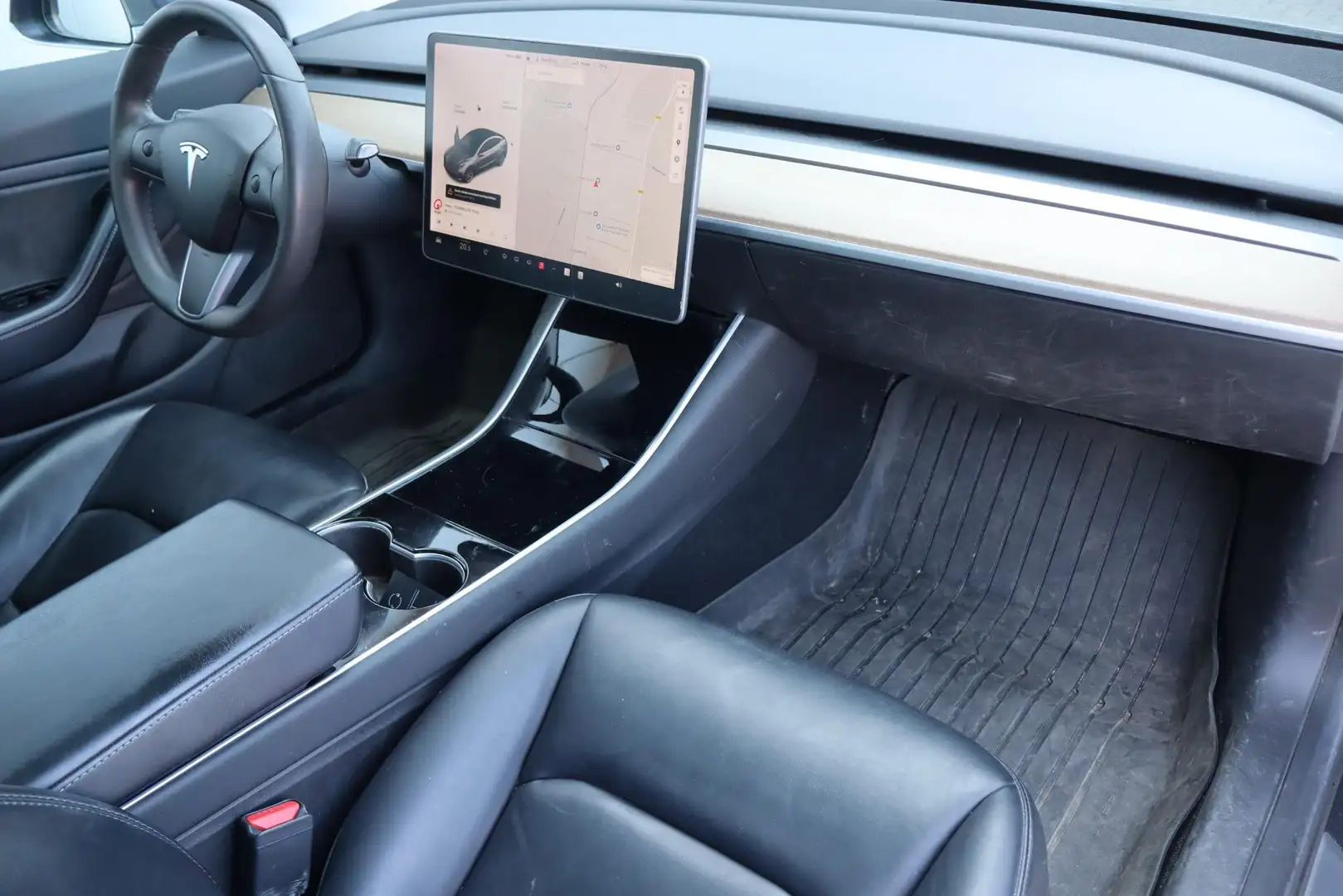 Tesla Model 3 Long Range AWD 75 kWh SOH 86%, Autopilot, Lederen Grijs - 2