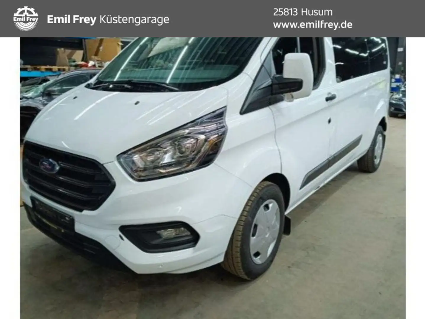 Ford Transit Custom 2.0 TDCi 9 Sitz Kamera Navi Sitzh White - 1