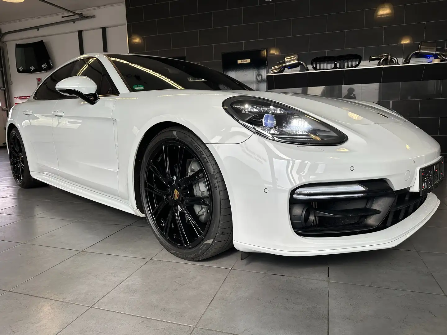 Porsche Panamera 4 S Sportdesign Chrono Scheckheft Blanc - 1