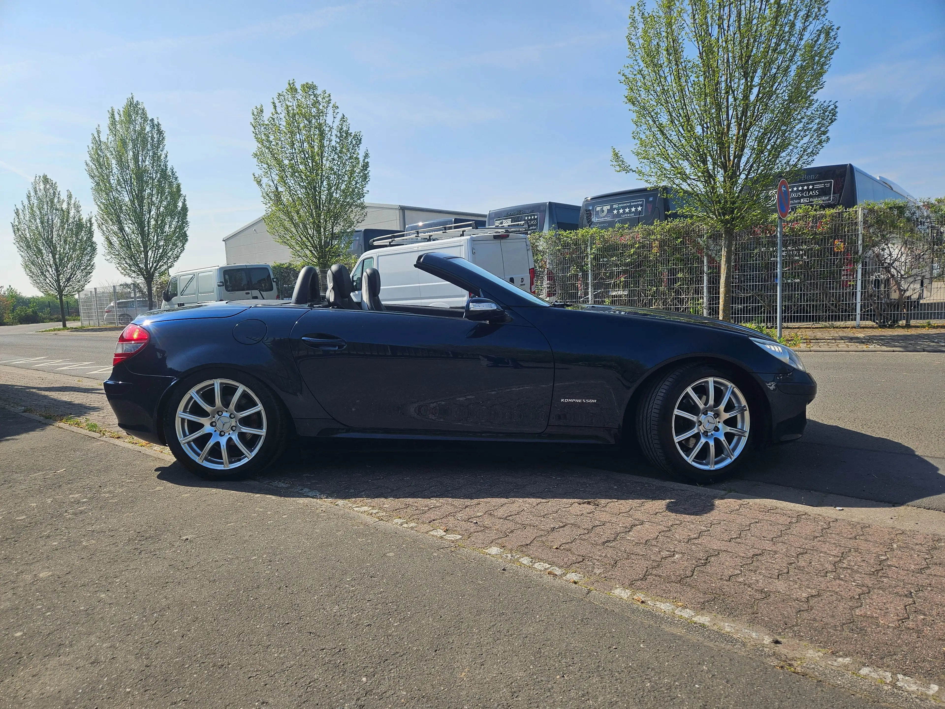 Mercedes-Benz SLK 200 SLK 200 Kompressor ATM 107tkm mit Rechnung — photo 3