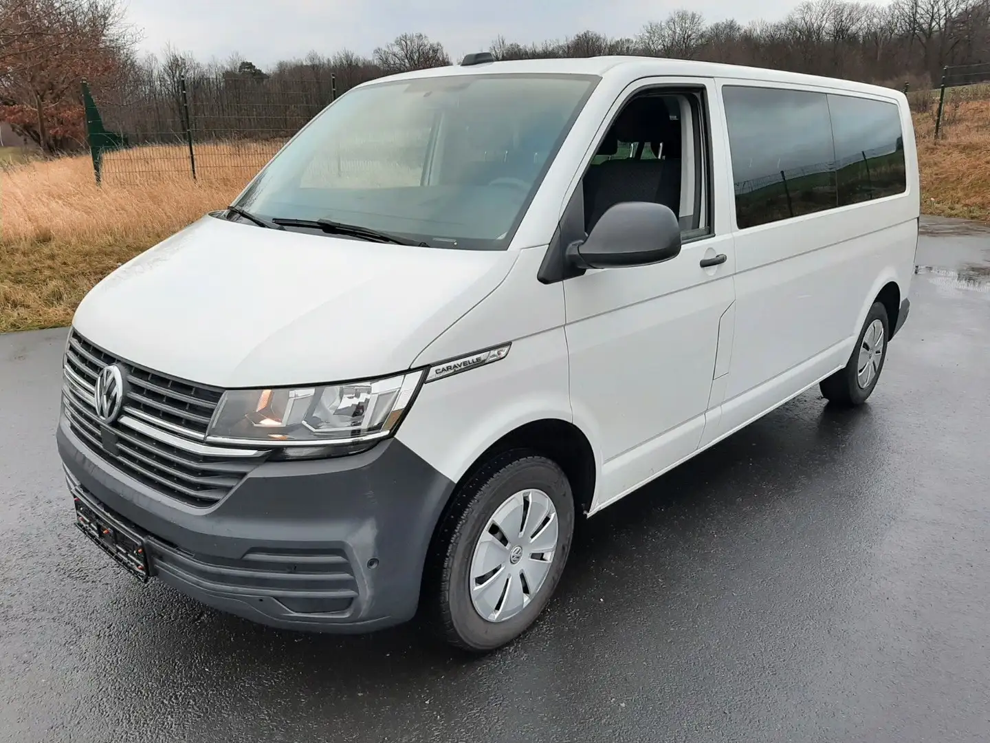 Volkswagen T6 Caravelle lang 2.0 TDi, 1.Hand,DAB Weiß - 1