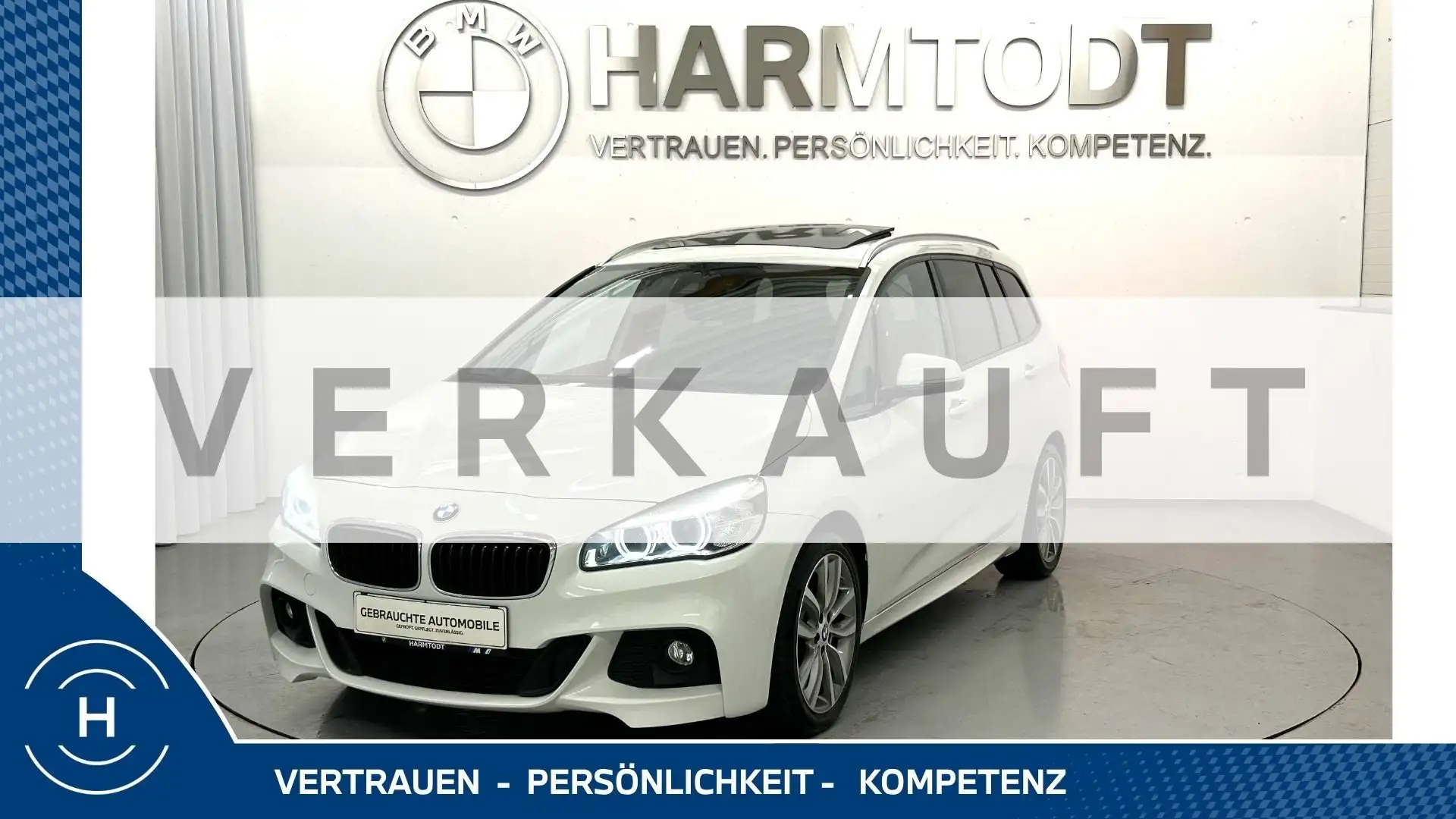 BMW 218 d xDrive Gran Tourer *Modell M-Sport* Weiß - 1