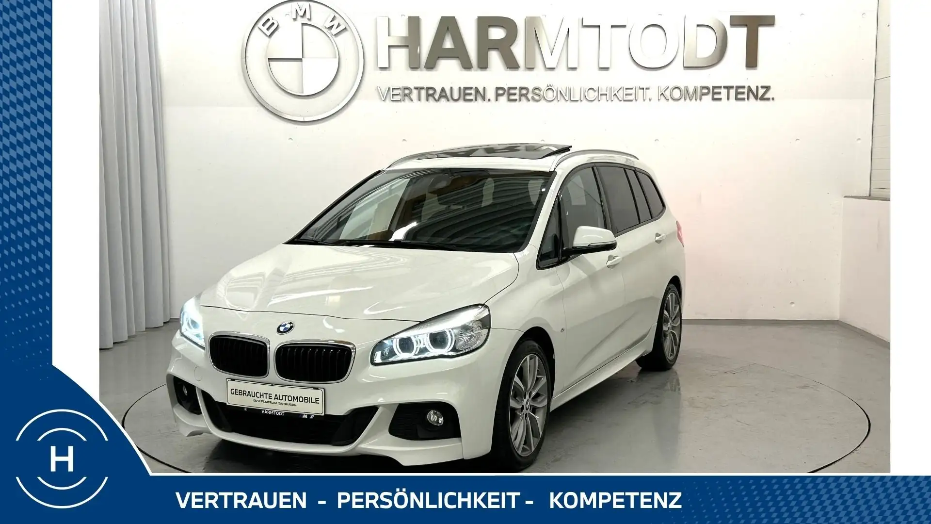 BMW 218 d xDrive Gran Tourer *Modell M-Sport* Weiß - 1