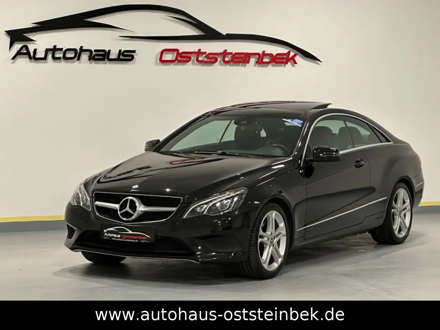 Mercedes-Benz E 200 COUPE 7G-TRONIC/SPORT/PANO/LED/SHZ/PDC/AHK Nero - 1