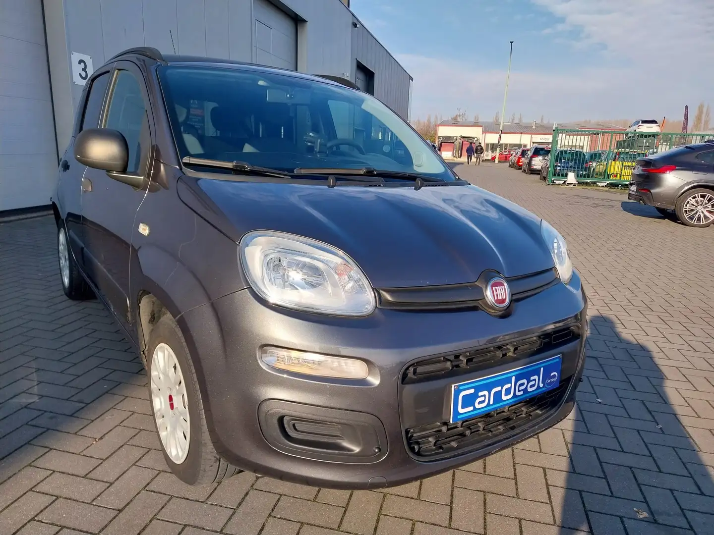 Fiat Panda BLUETOOTH/ASS.ARR/AIRCO/GARANTIE.12.MOIS/ Gris - 1