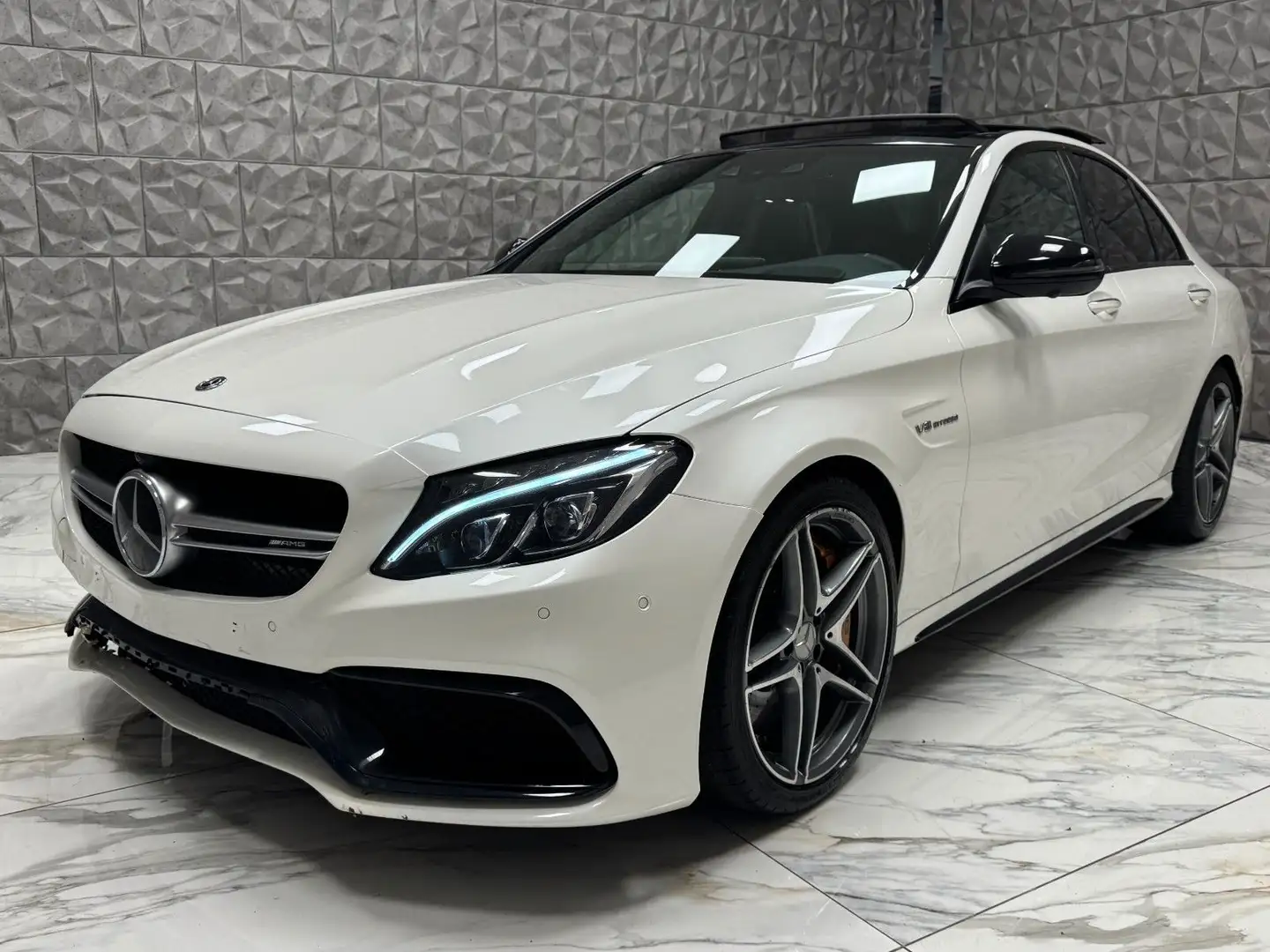 Mercedes-Benz C 63 AMG Limousine C 63 S AMG Weiß - 1