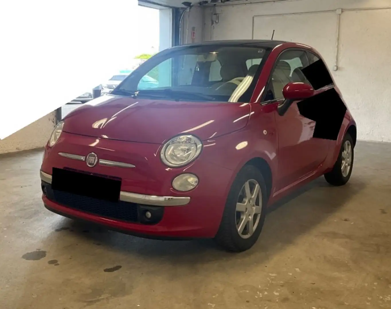 Fiat 500 1.2 8V 69CH S\u0026S LOUNGE Rouge - 1