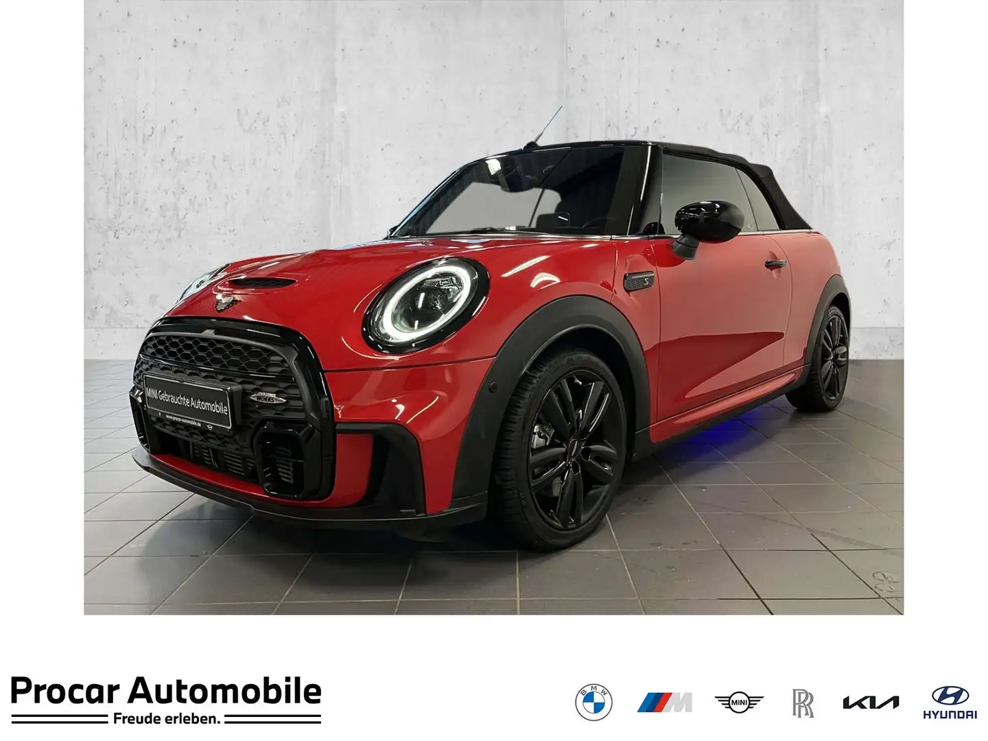 MINI Cooper S Cabrio Cooper S Cabrio JCW HUD RFK NAVI LED Sound Syst. P Rouge - 1