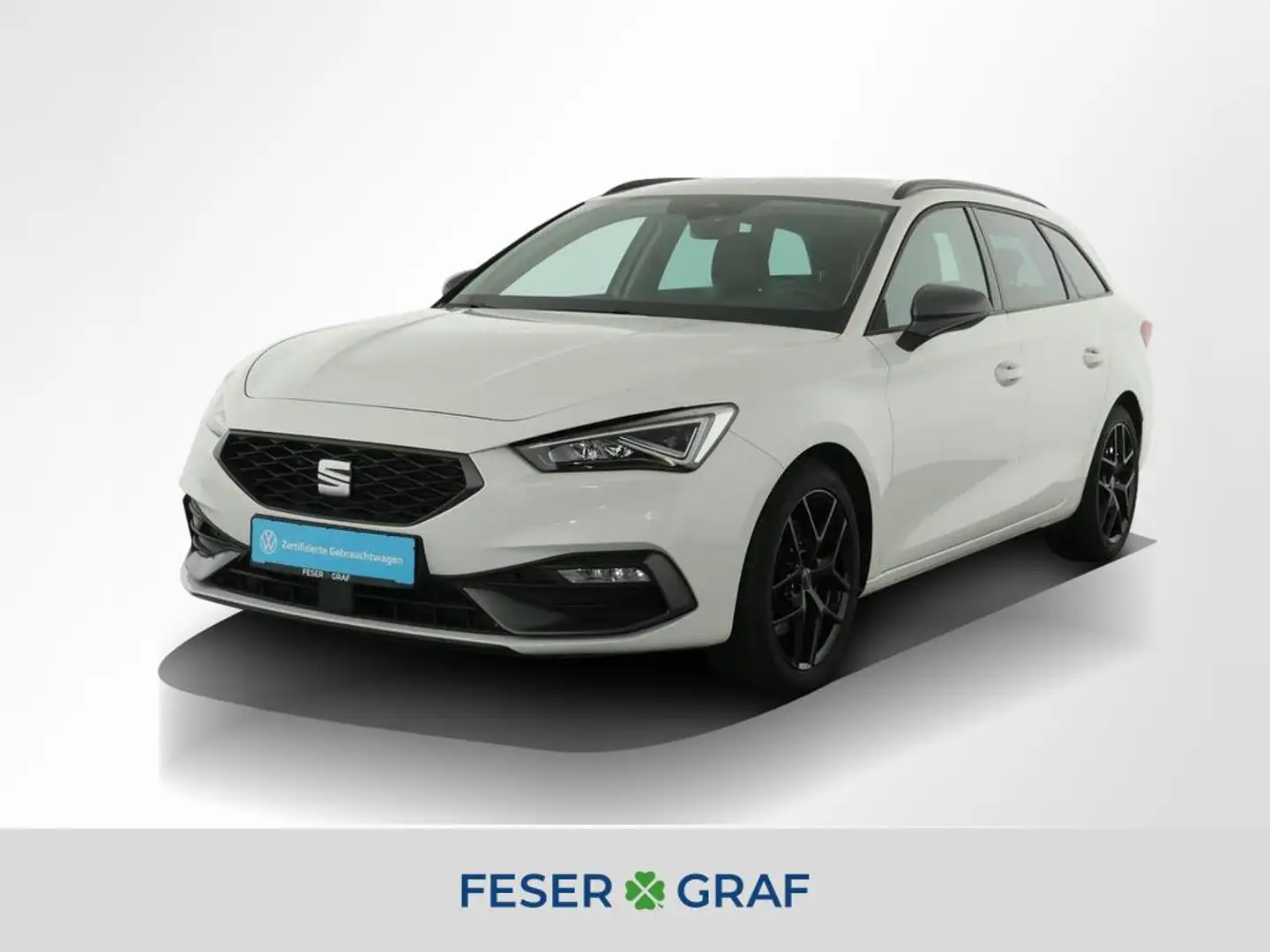 SEAT Leon SP FR 2.0 TDI DSG Navi AHK Kamera LED Weiß - 1