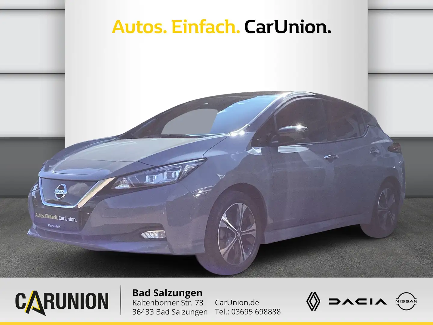 Nissan Leaf N-Connecta 40 kwh Winterpaket, Winterräder Grau - 1