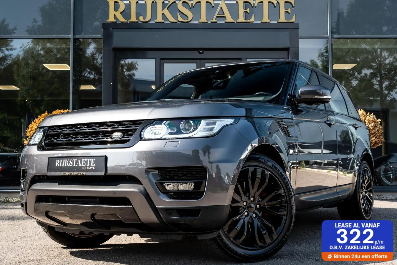 Land Rover Range Rover Sport 3.0 TDV6 HSE Dynamic|CAMERA|21' Gris - 1